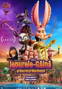 Poster Iepurele-Găină și secretul marmotei RO